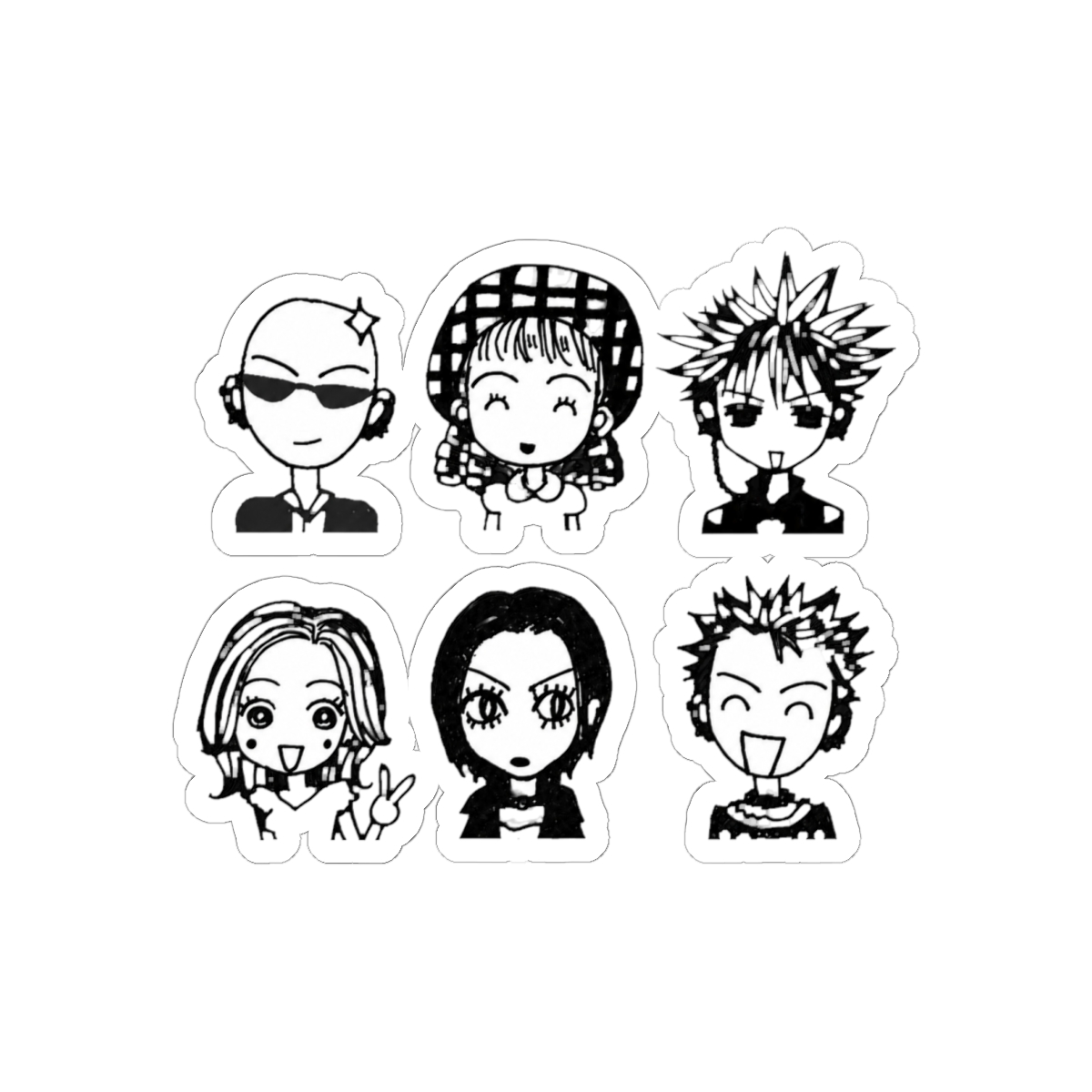 Artistic Stickers Print