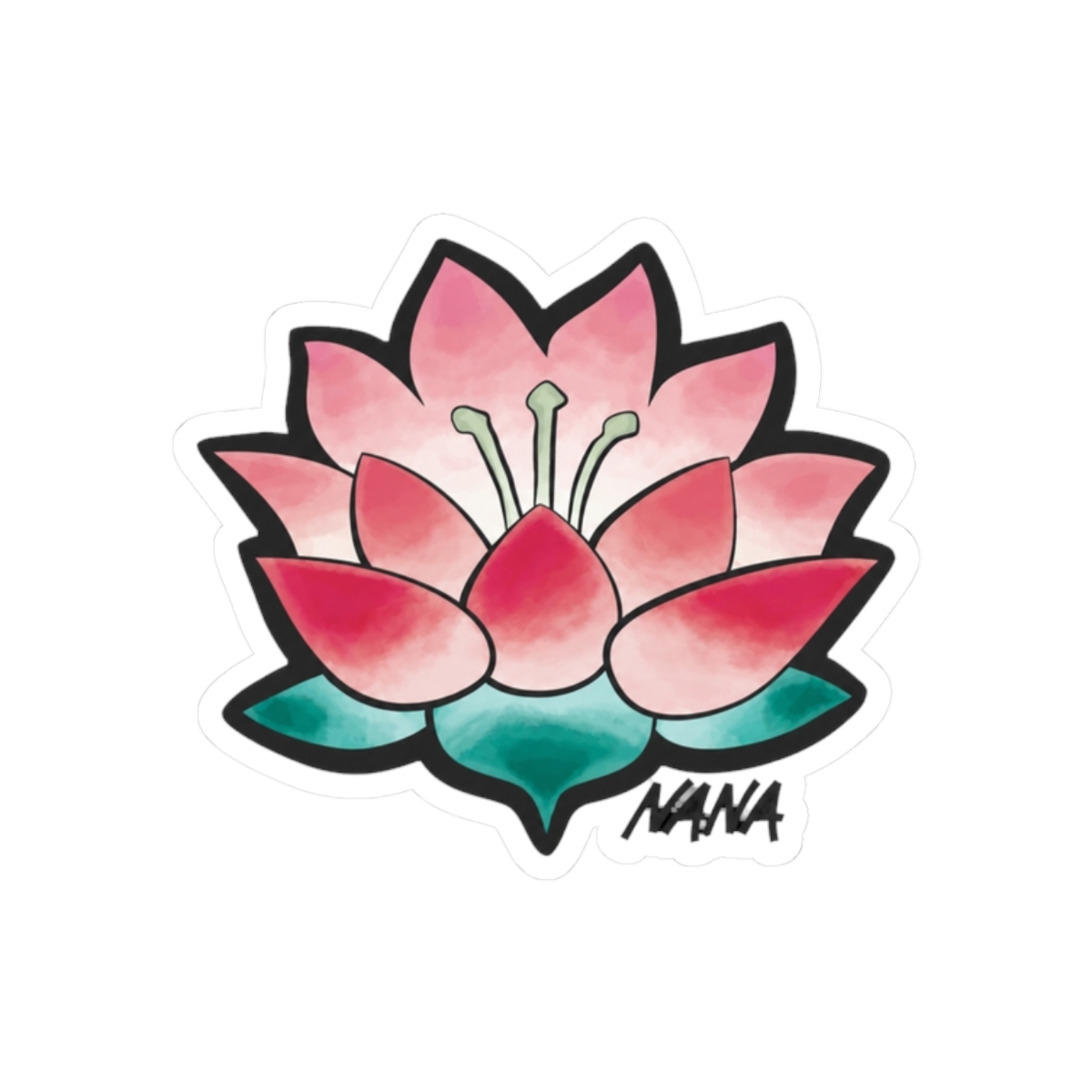 NANA Ren Lotus Flower Tattoo - alternate angle 3, merchandise