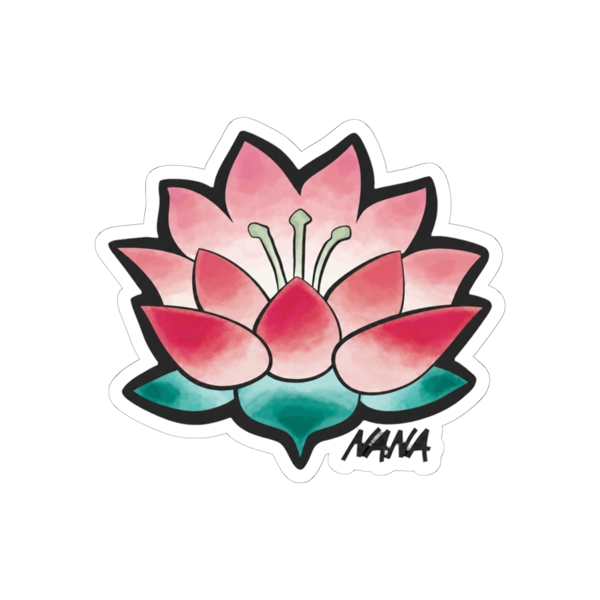 NANA Ren Lotus Flower Tattoo - alternate angle 1, merchandise