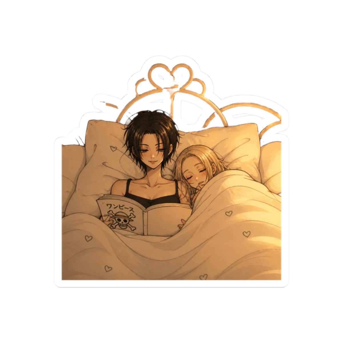 Hachi and Nana Vinyl Sticker | Cute Decal for Everyday Style - alternate angle 3, merchandise