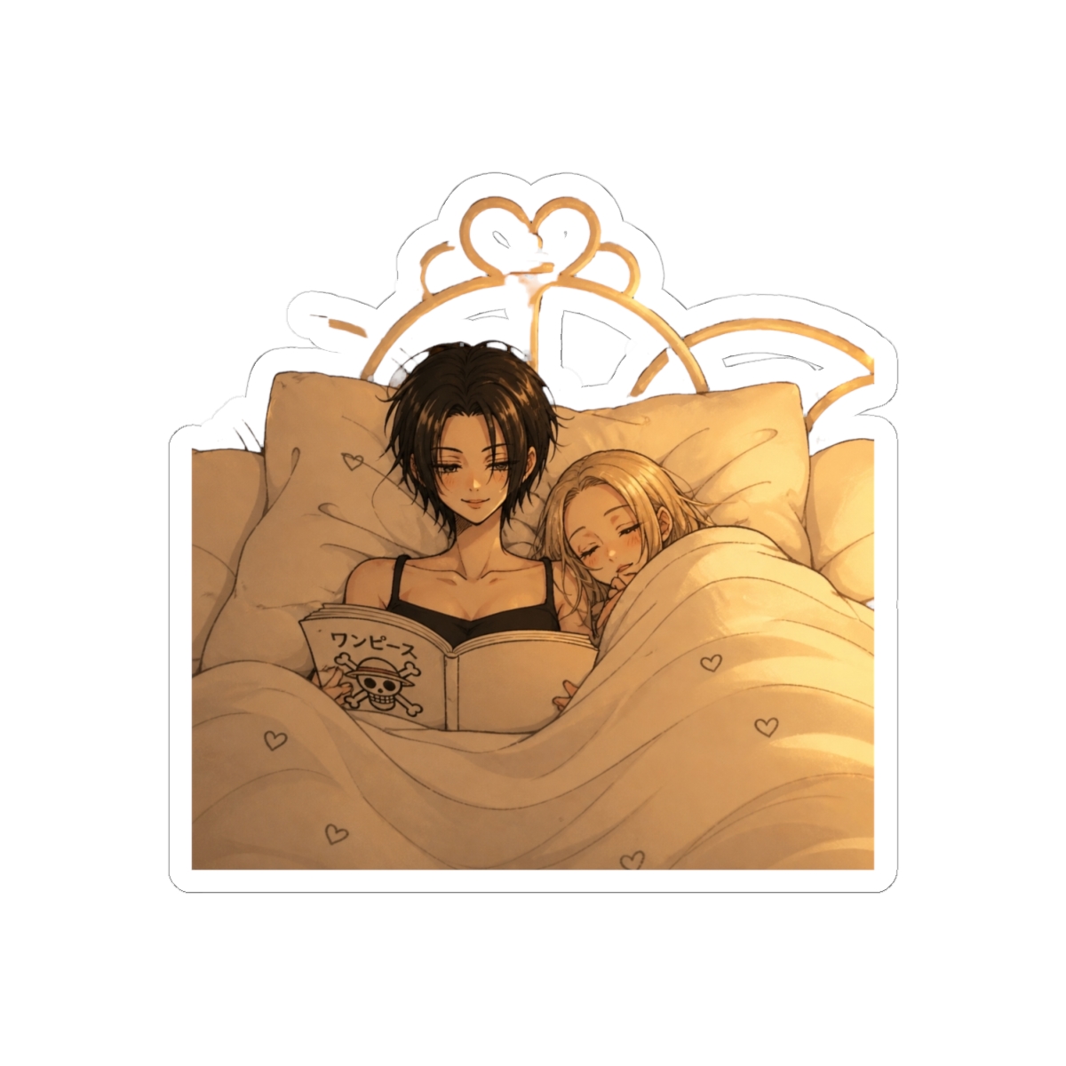 Hachi and Nana Vinyl Sticker | Cute Decal for Everyday Style - alternate angle 1, merchandise