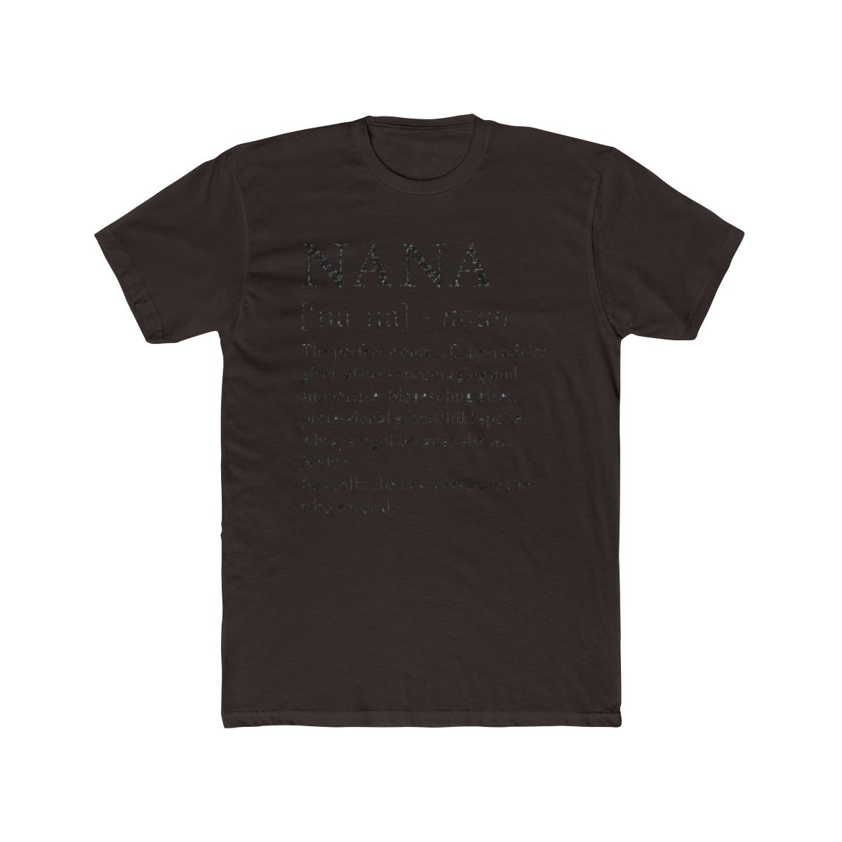 Nana Definition Grandma - Funny Grandmotherperfect - alternate angle 3, merchandise