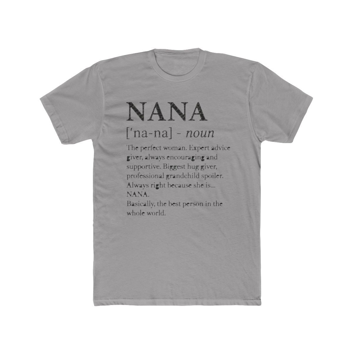 Nana Definition Grandma - Funny Grandmotherperfect - alternate angle 2, merchandise