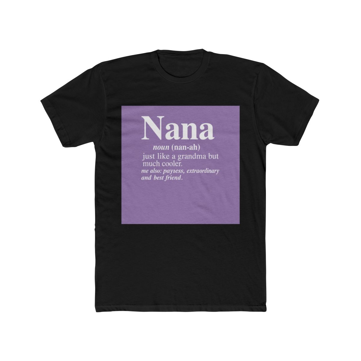 Nana Tie Dye T Shirt T Shirt - alternate angle 3, merchandise