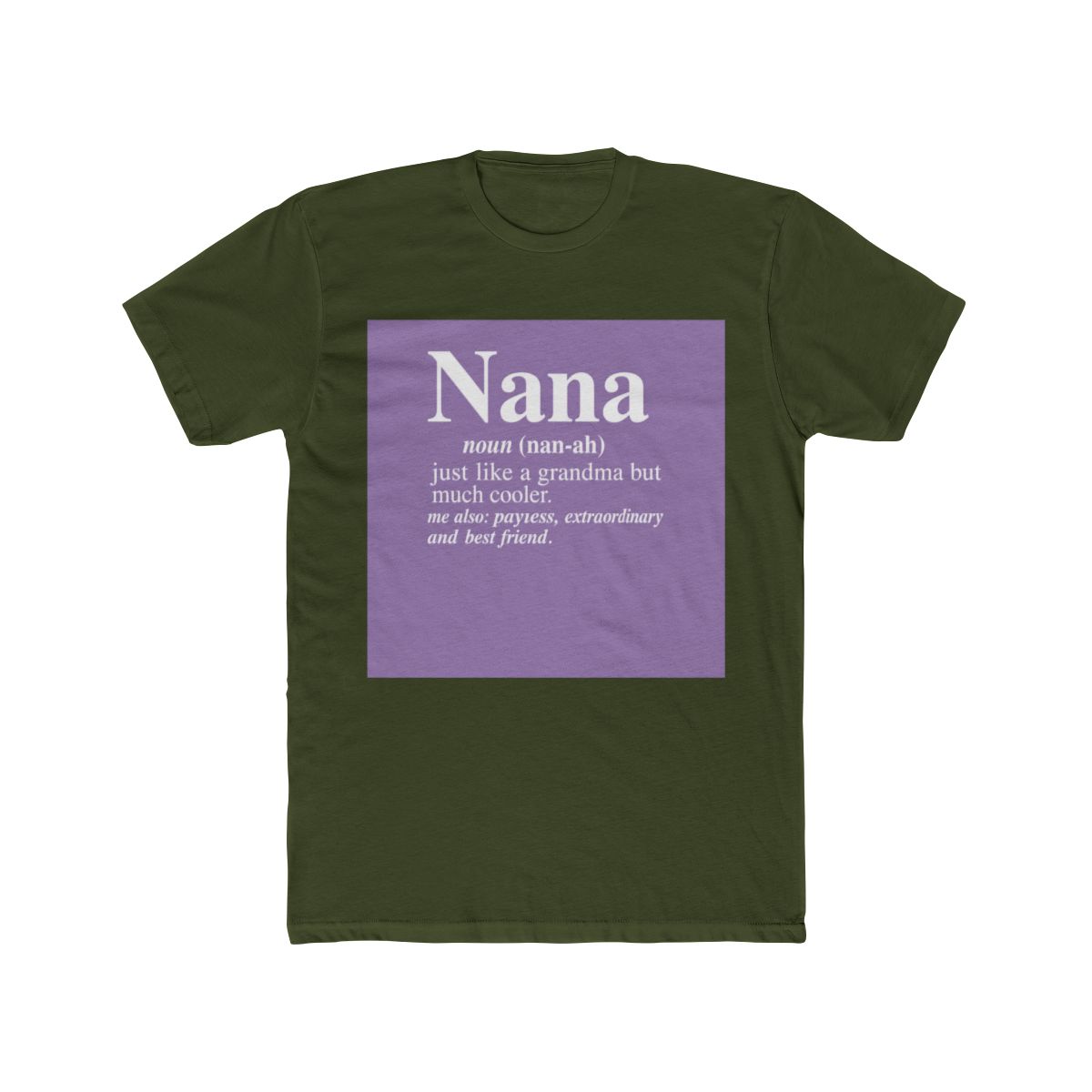 Nana Tie Dye T Shirt T Shirt - alternate angle 5, merchandise