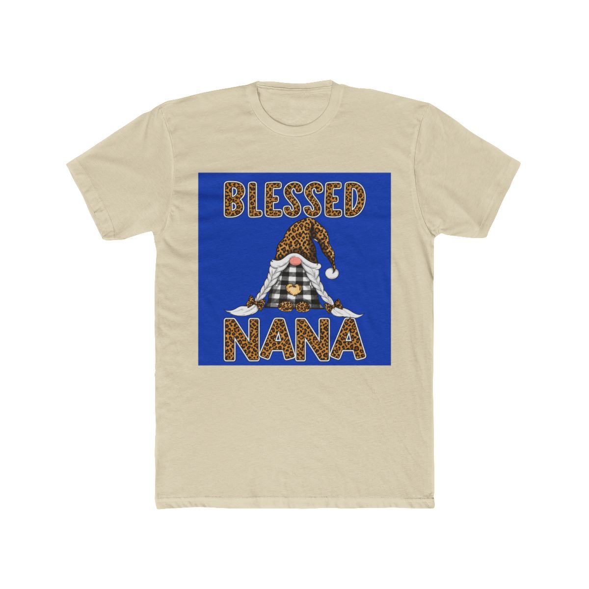 Blessed Nana Leopard Plaid Christmas Gnome - alternate angle 5, merchandise