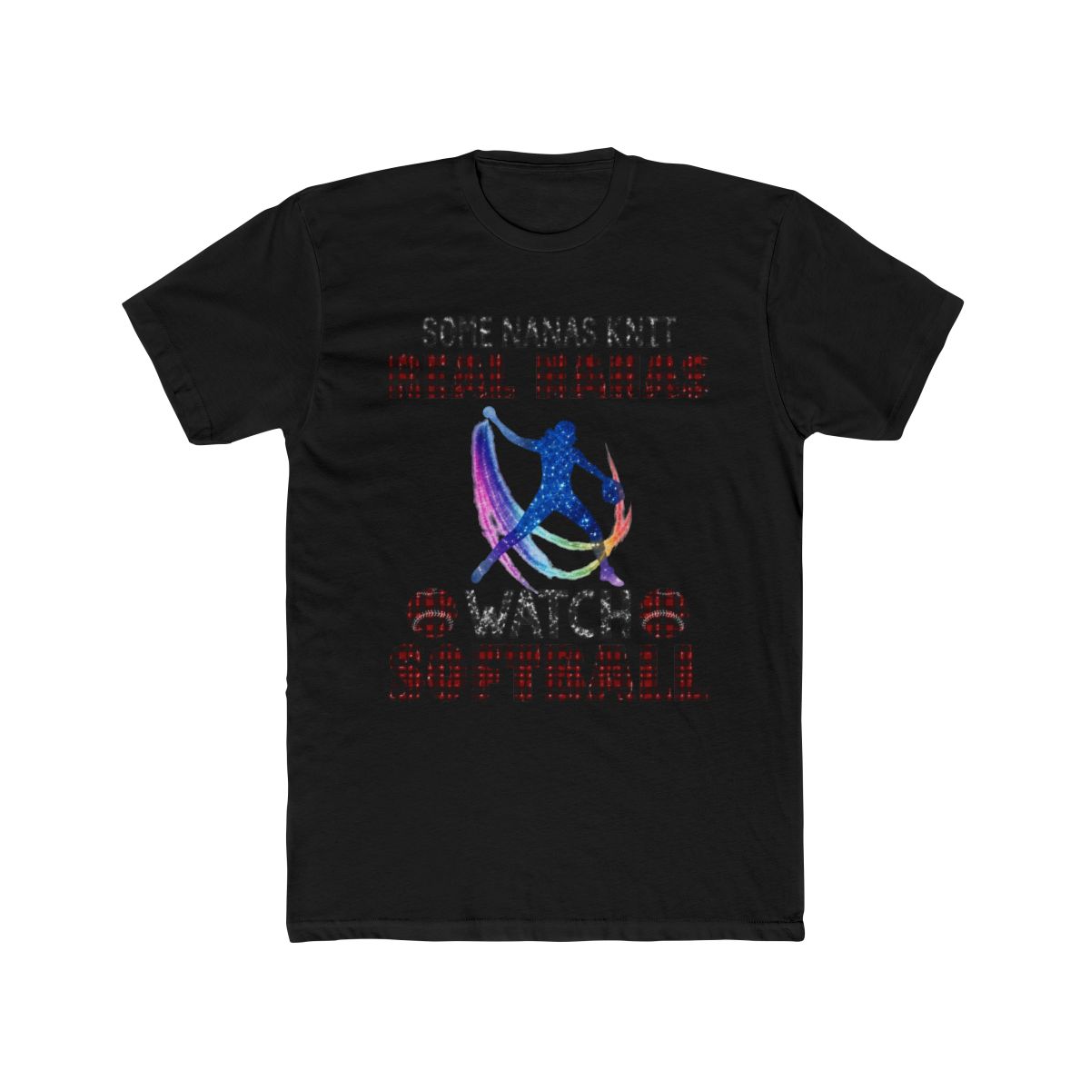 Some Nanas Knit Real Nanas Watch Softball Funny - alternate angle 3, merchandise