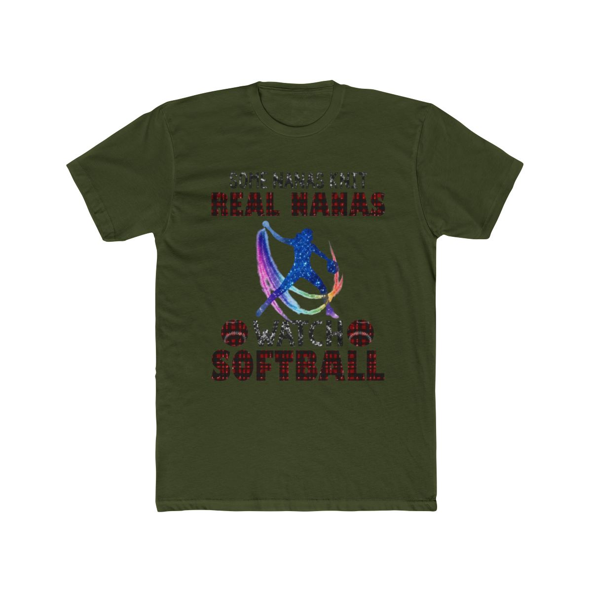 Some Nanas Knit Real Nanas Watch Softball Funny - alternate angle 5, merchandise