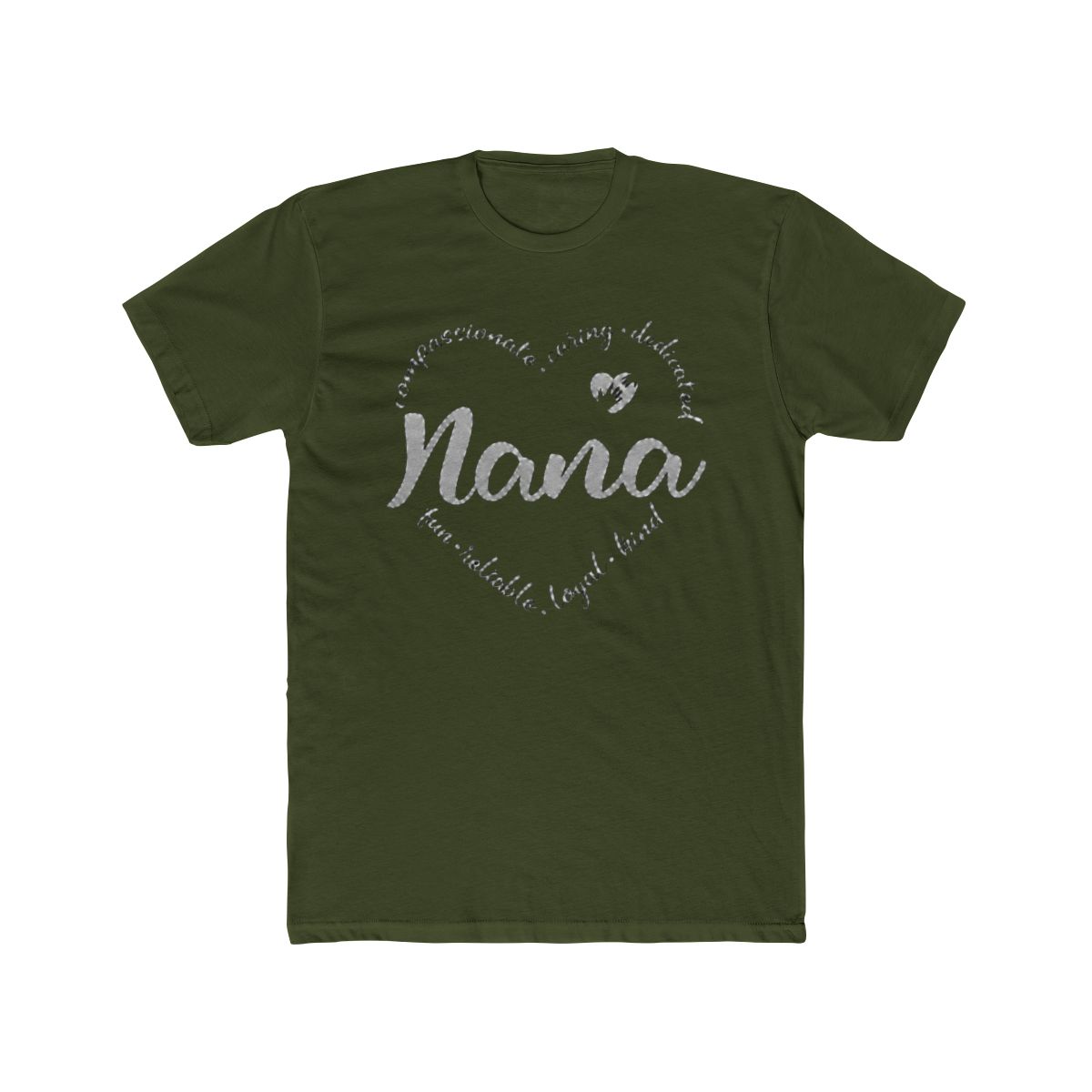 Nana, grandma Nana with heart words - alternate angle 5, merchandise