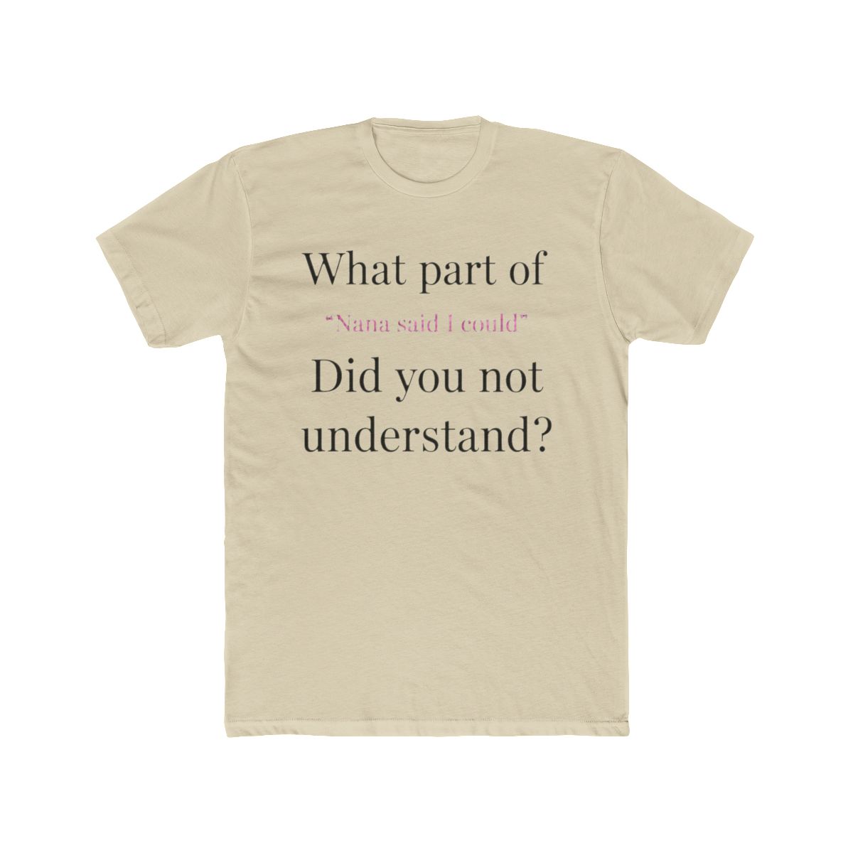 What Part Nana Dog T Shirt | Funny Dog Grandma Tee - alternate angle 4, merchandise