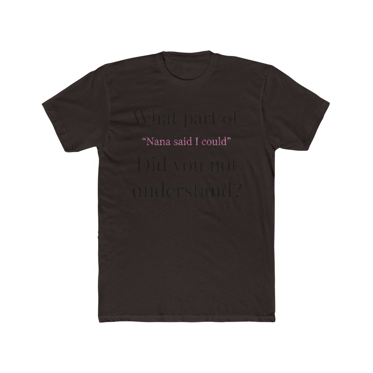 What Part Nana Dog T Shirt | Funny Dog Grandma Tee - alternate angle 3, merchandise