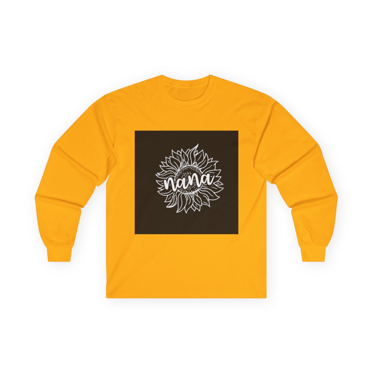 Sunflower Nana Premium Longsleeve Shirt - alternate angle 2, merchandise