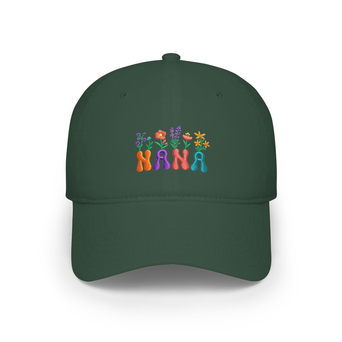 Nana Gifts from Grandkids, Birthday Gifts for Nana, Adjustable Washed Cotton Nanas Hat - alternate angle 4, merchandise