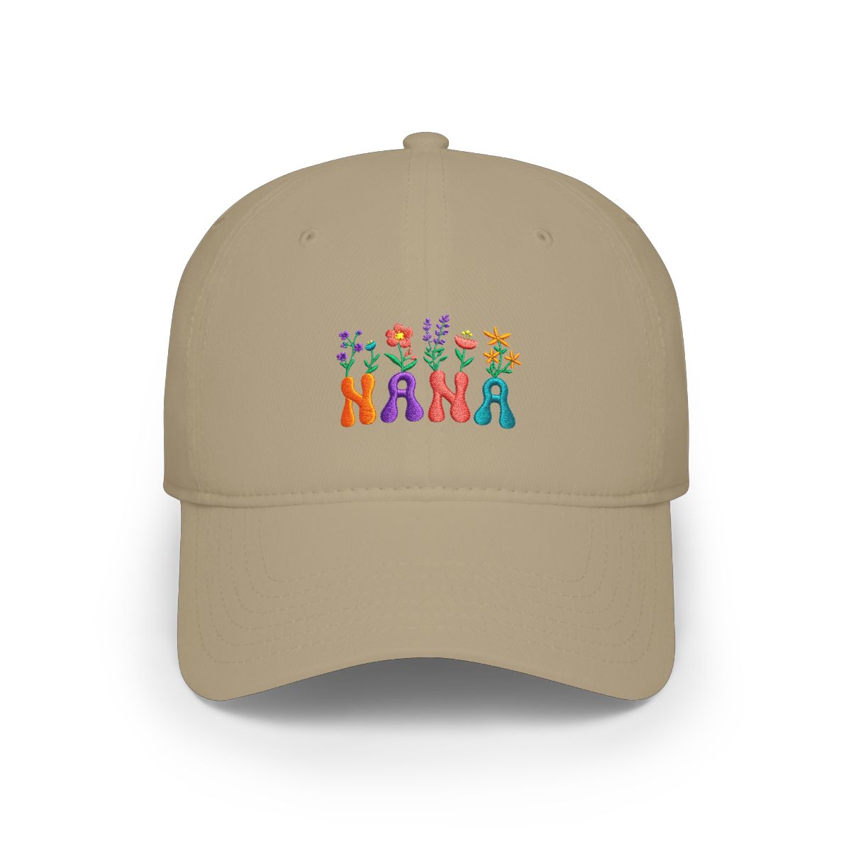 Nana Gifts from Grandkids, Birthday Gifts for Nana, Adjustable Washed Cotton Nanas Hat - alternate angle 3, merchandise