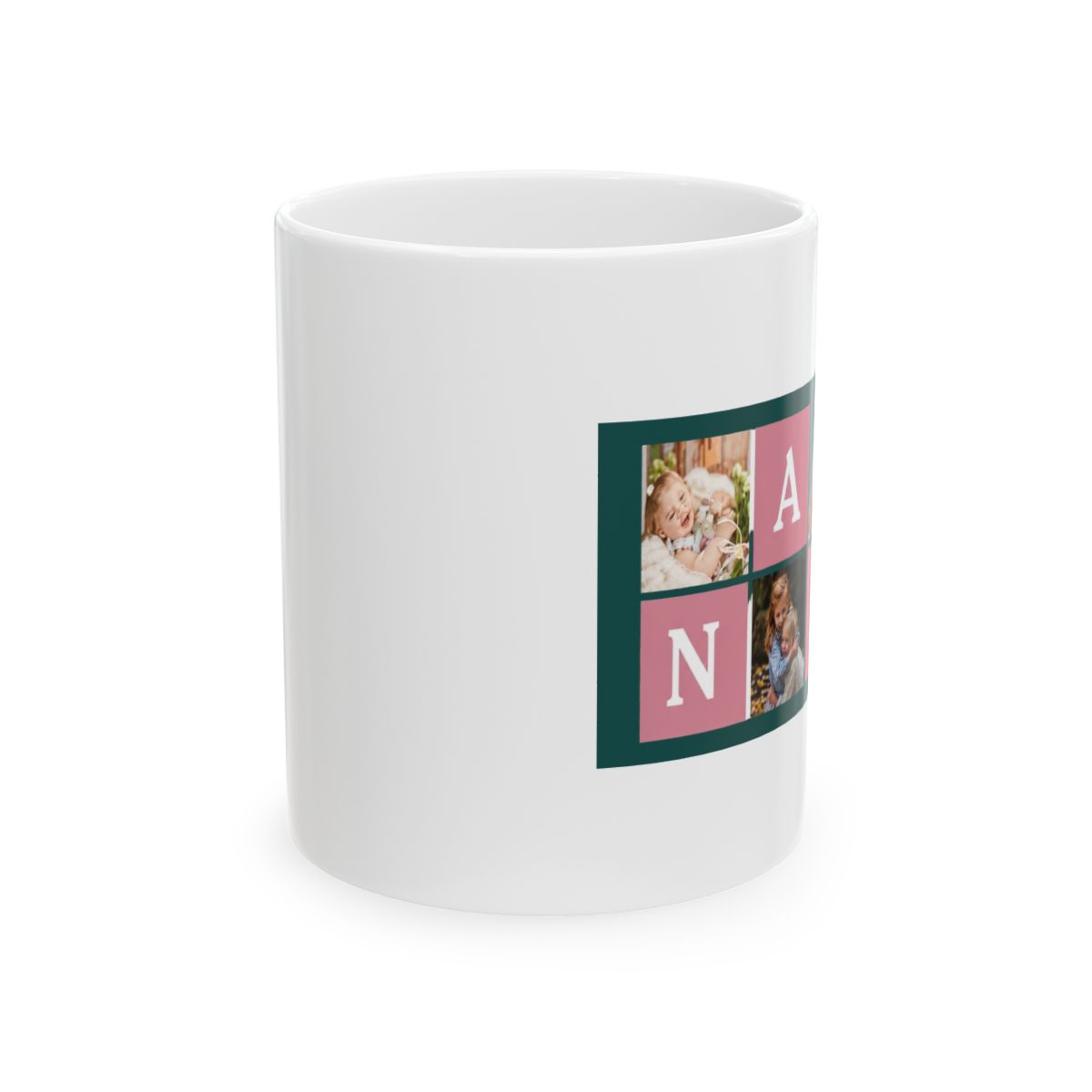 Nana Photo Collage Coffee Mug - alternate angle 1, merchandise