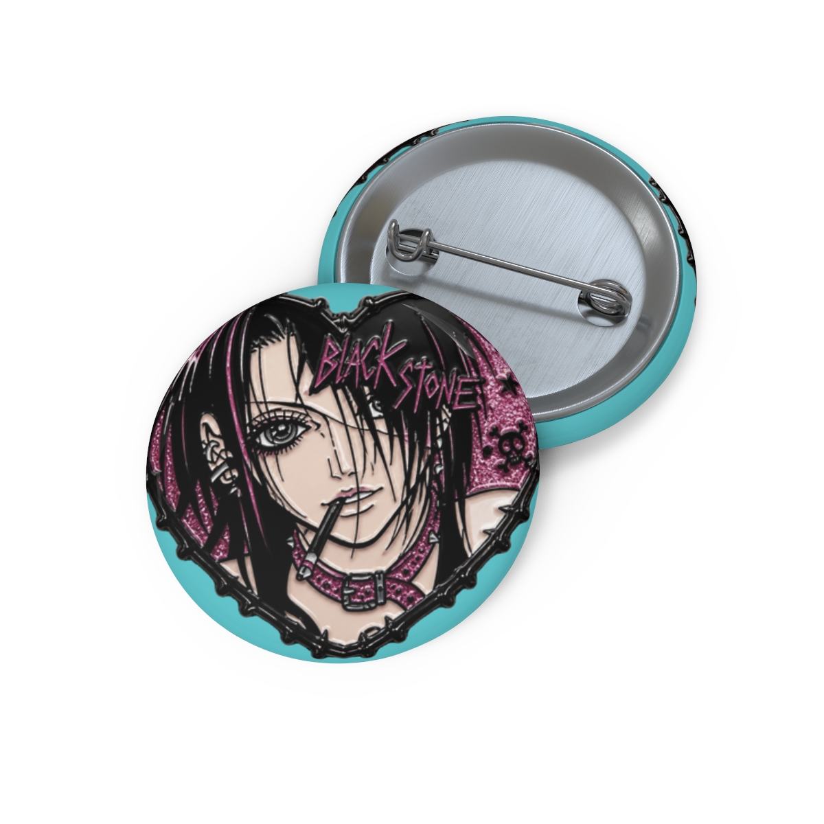NANA Osaki Komatsu Anime Manga Rock Black Stone Music Hard Enamel Pin