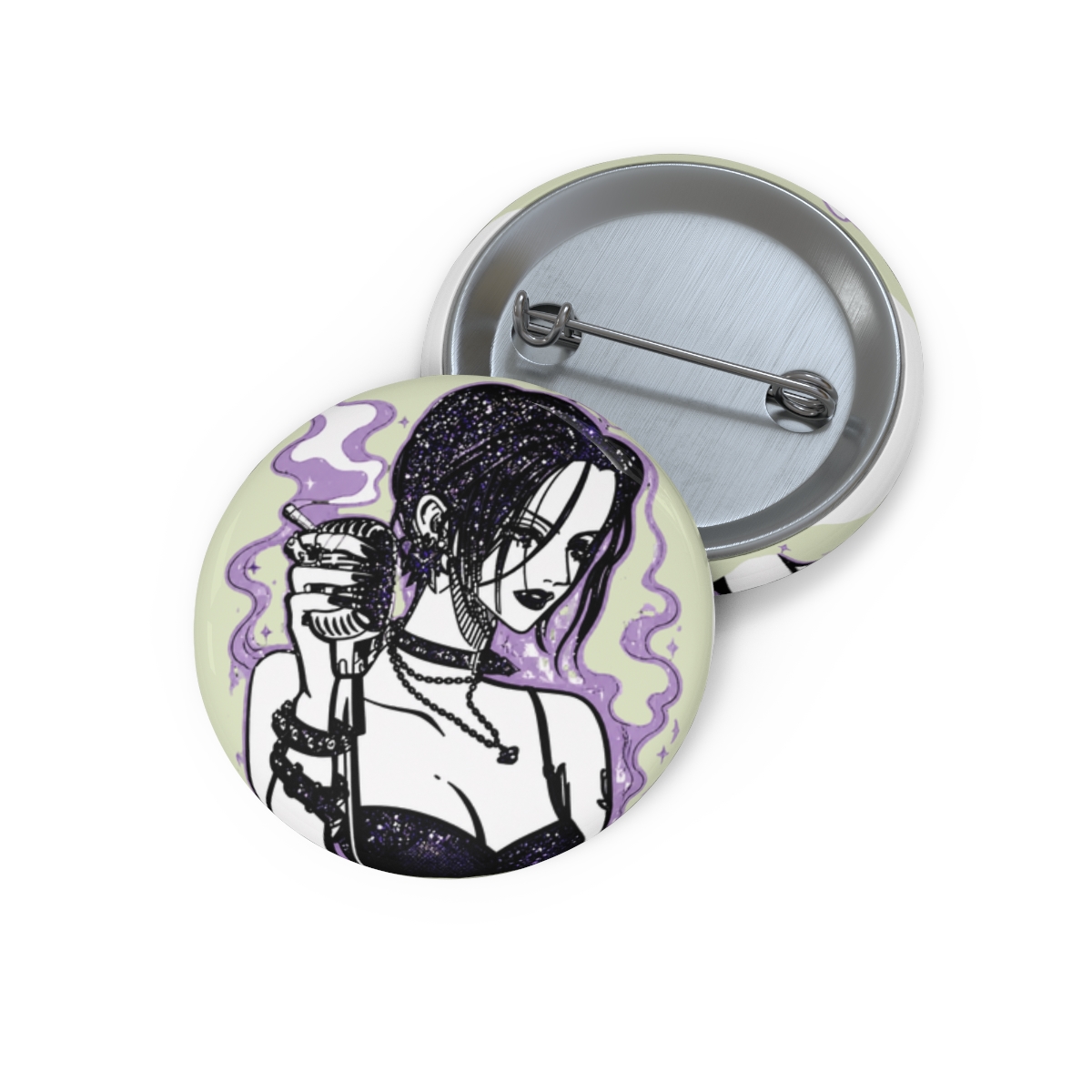 NANA Osaki Komatsu Anime Manga Rock Black Stone Music Hard Enamel Pin