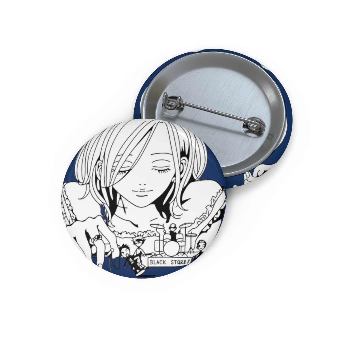 NANA Osaki Komatsu Anime Manga 1.6" Enamel Pin Badge by Pinstant