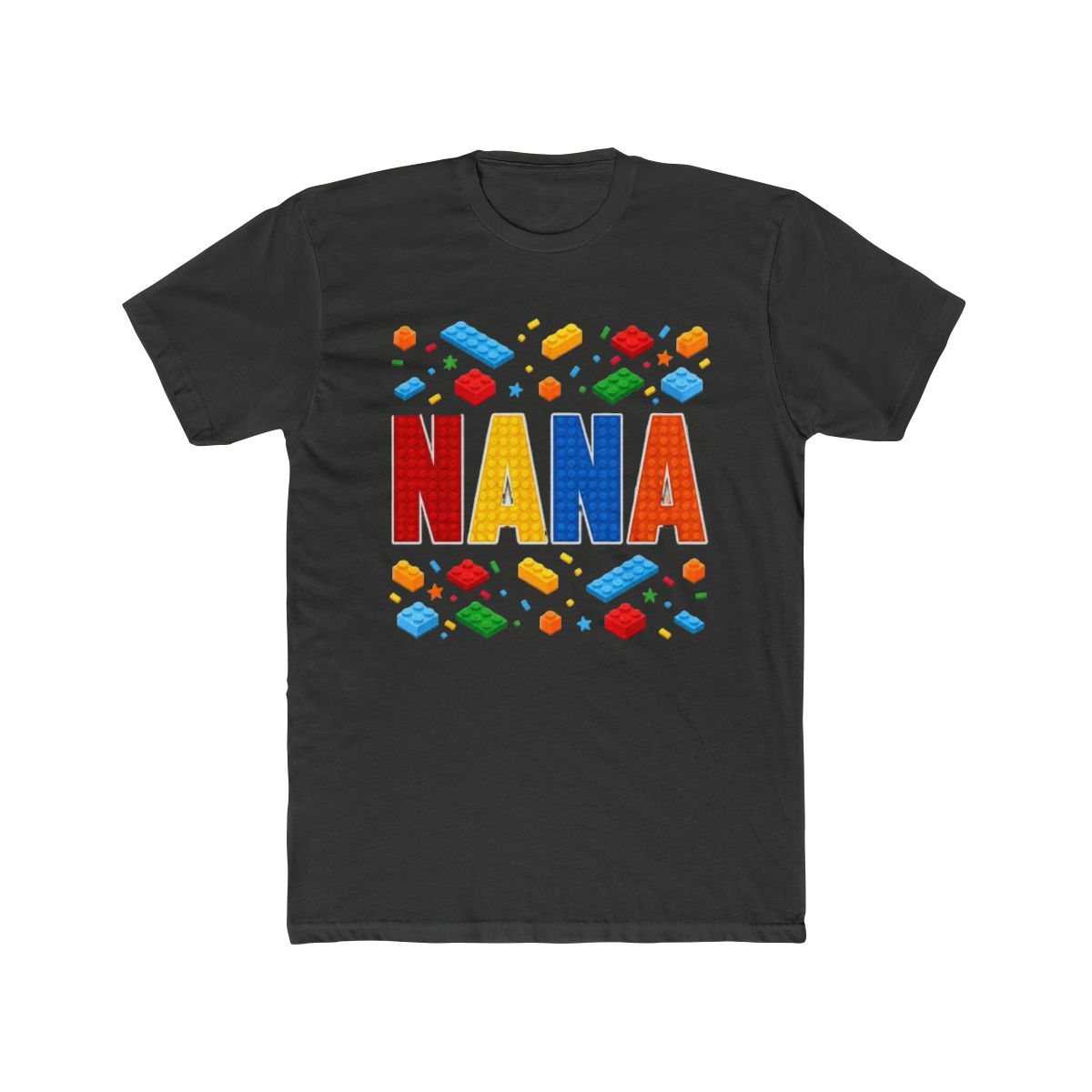 Nana - Brick Builder Block Building Grandma T Shirt - alternate angle 5, merchandise