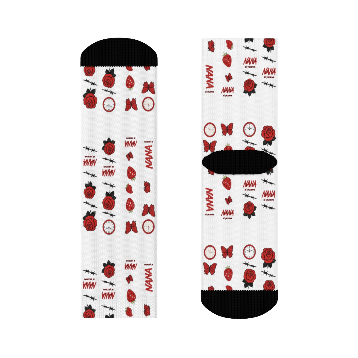 Nana Osaki & Komatsu Crew Socks 2 Pair