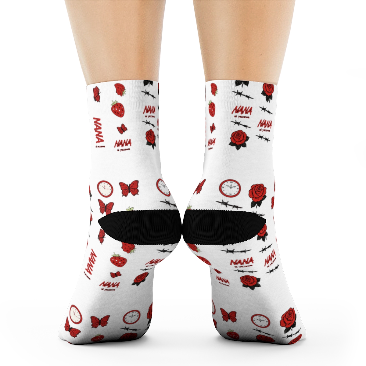Nana Osaki & Komatsu Crew Socks 2 Pair - Official Accessories merchandise