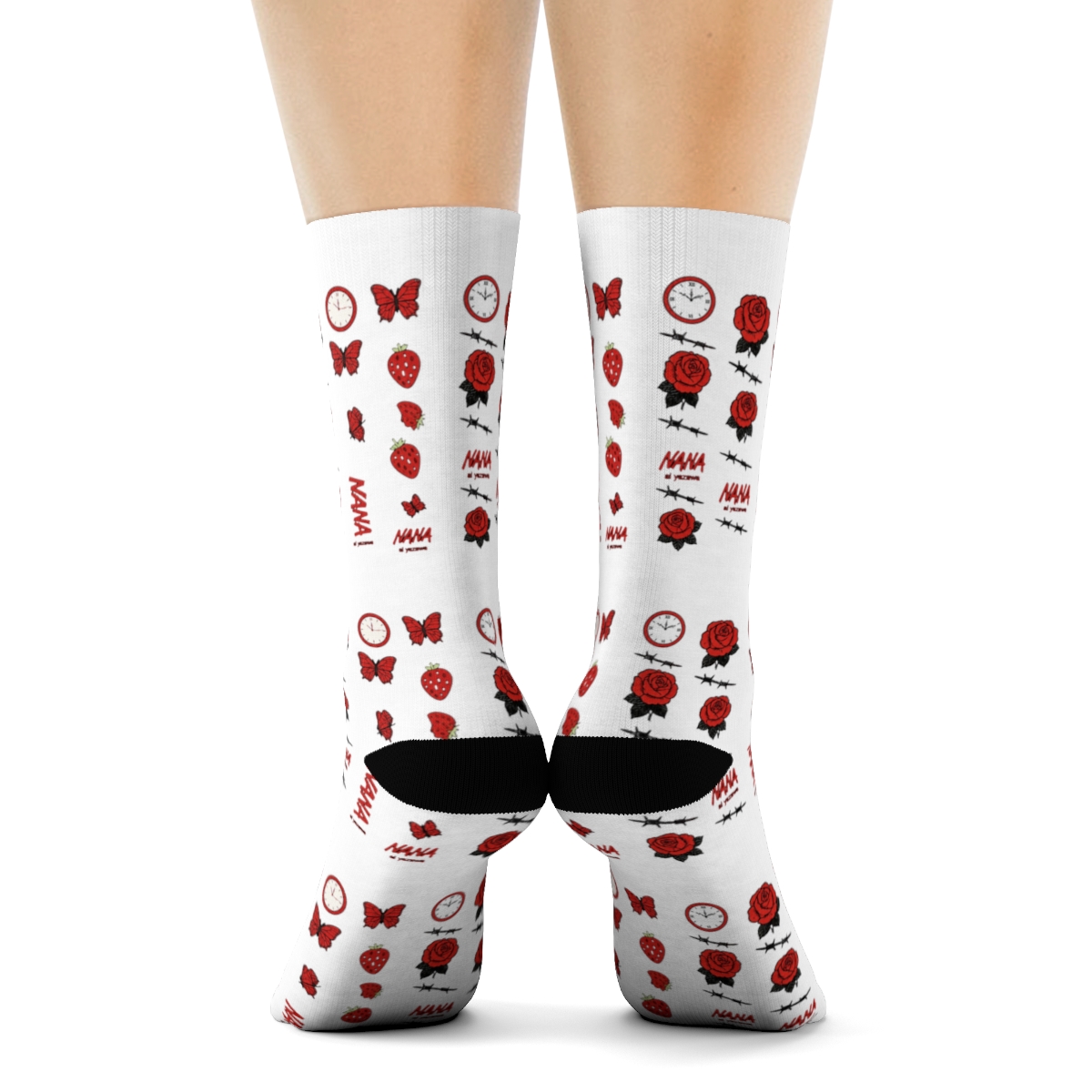 Nana Osaki & Komatsu Crew Socks 2 Pair - alternate angle 2, merchandise