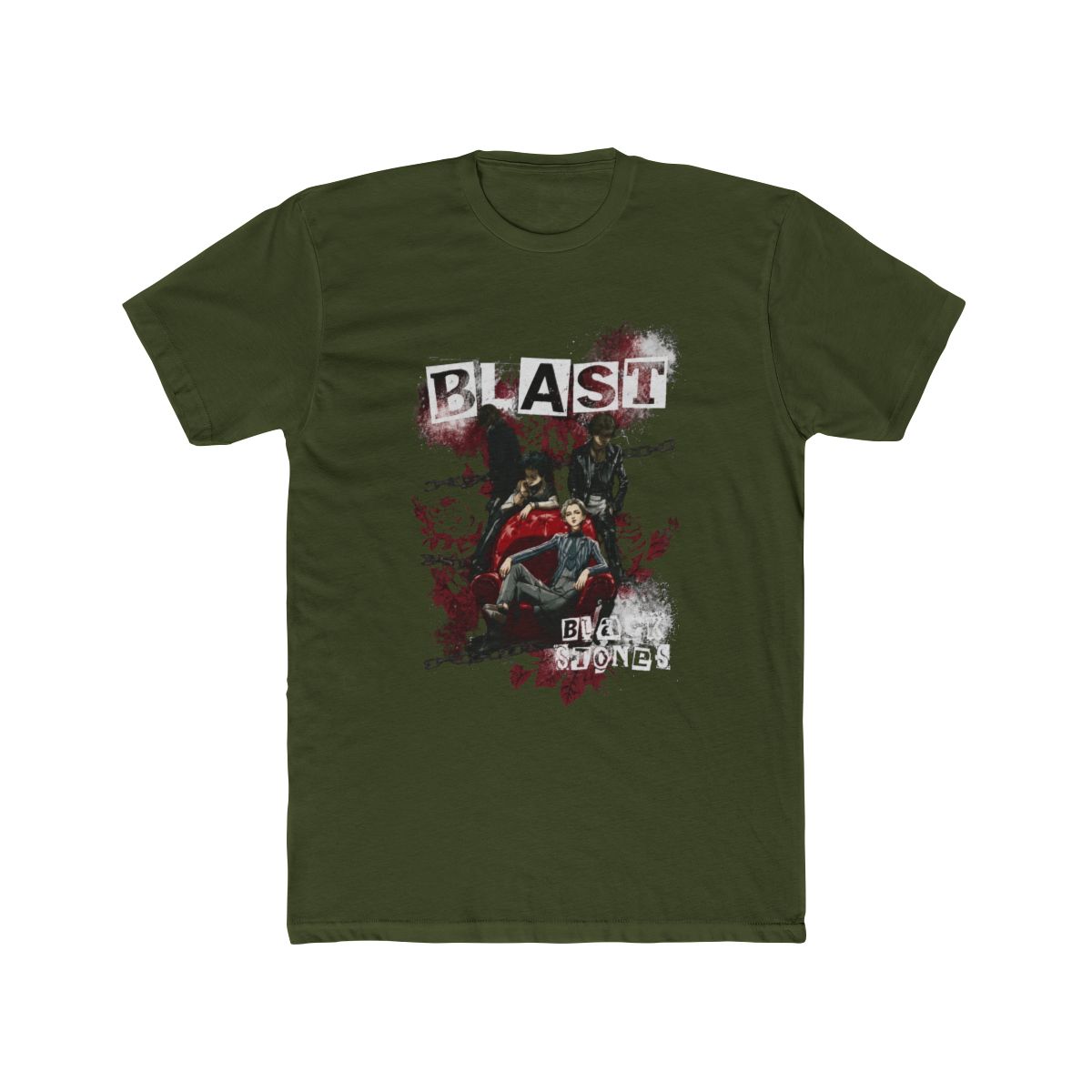 Nana Blast Couch Chain T Shirt - alternate angle 4, merchandise