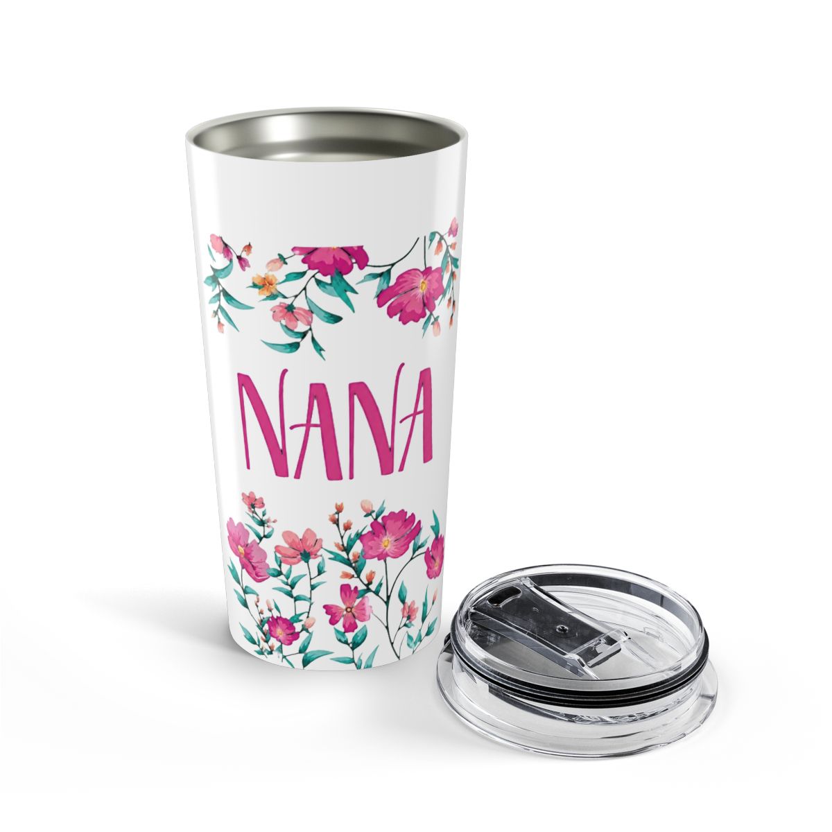 Nana Gifts Mothers Day Gifts for Nana Gift for Grandma from Granddaughter Grandson Grandkids Best Grandma Gift Ideas Stainless Steel Tumbler 20oz - alternate angle 4, merchandise