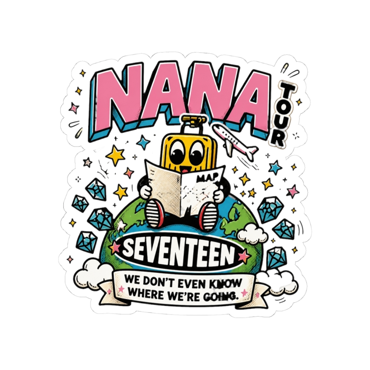Seventeen NANA Tour Logo