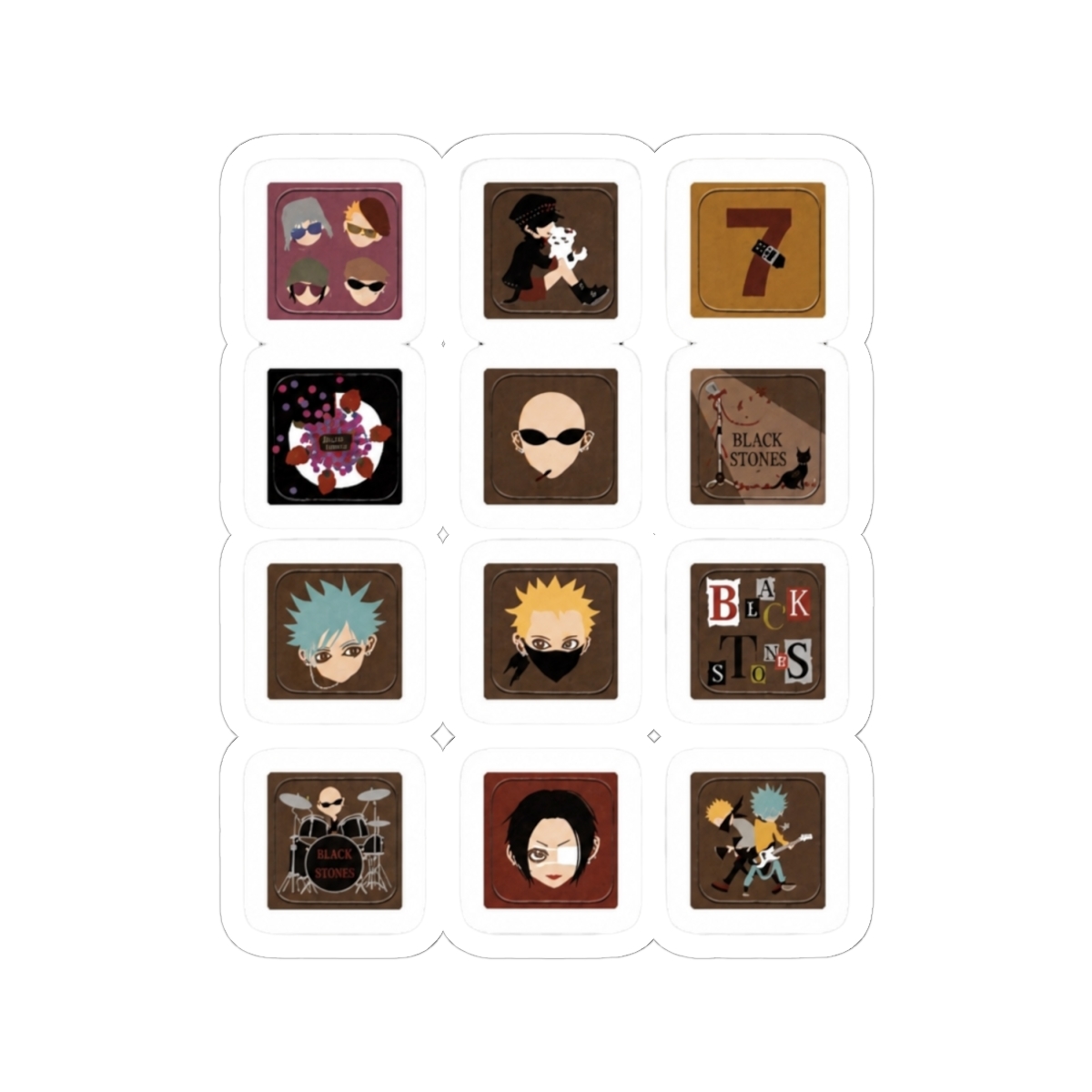 Nana Sticker Pack - alternate angle 1, merchandise