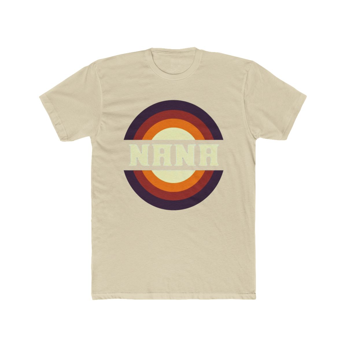 Vintage Proud Name Nana Anime Gifts Circle T Shirt - alternate angle 4, merchandise