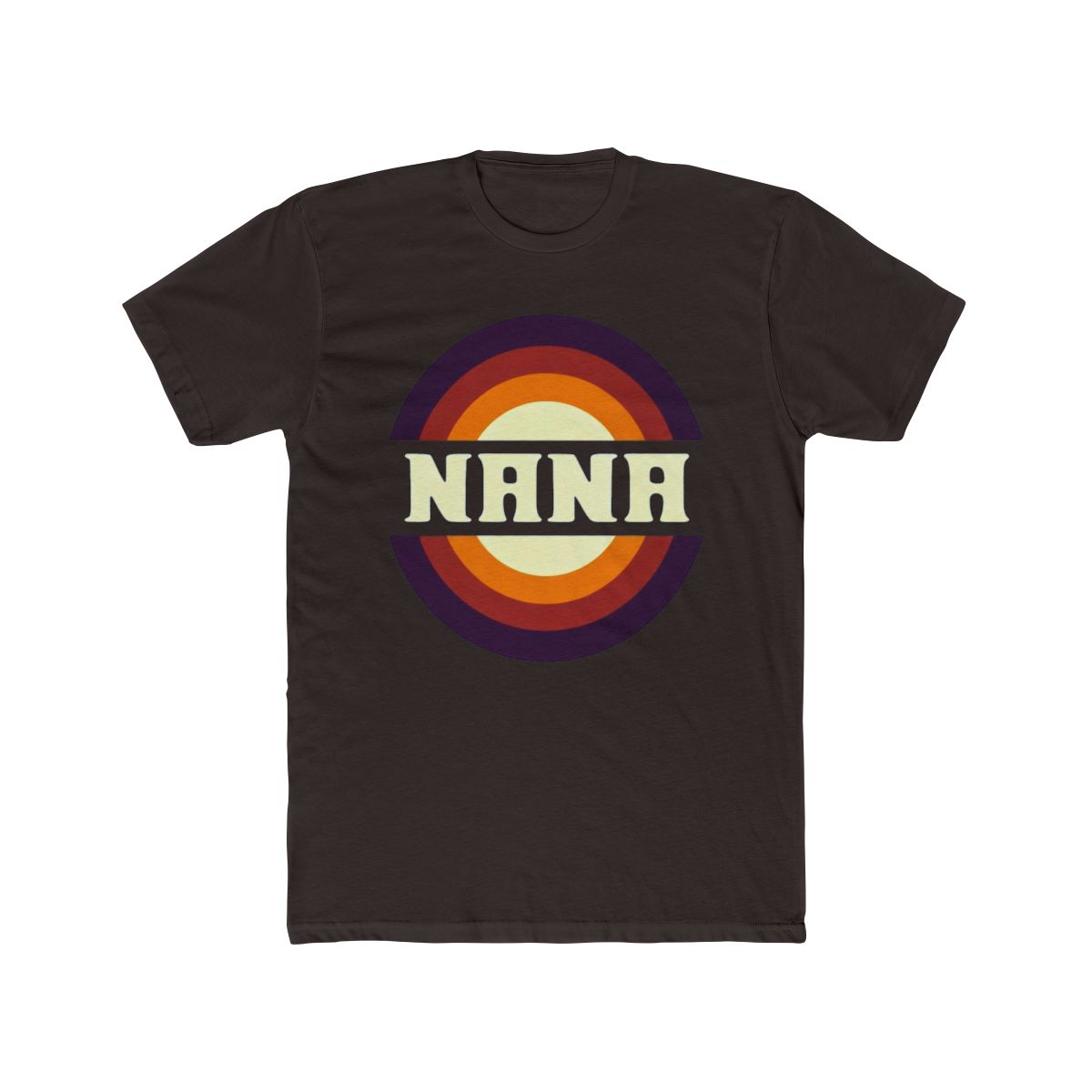 Vintage Proud Name Nana Anime Gifts Circle T Shirt - alternate angle 3, merchandise