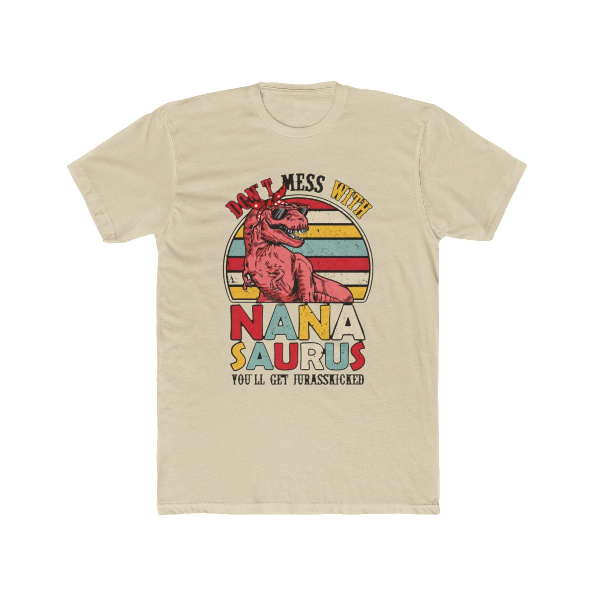 Grandma Saurus Shirt - Grandma Dinosaur Tee - Grandma T Rex Shirt - Nana Saurus - Granny Shirt - Grammy Tee - Grandma Birthday - Mothers Day T Shirt - alternate angle 4, merchandise