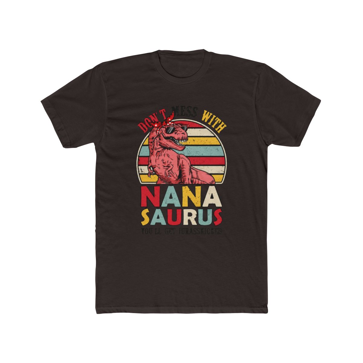 Grandma Saurus Shirt - Grandma Dinosaur Tee - Grandma T Rex Shirt - Nana Saurus - Granny Shirt - Grammy Tee - Grandma Birthday - Mothers Day T Shirt - alternate angle 3, merchandise