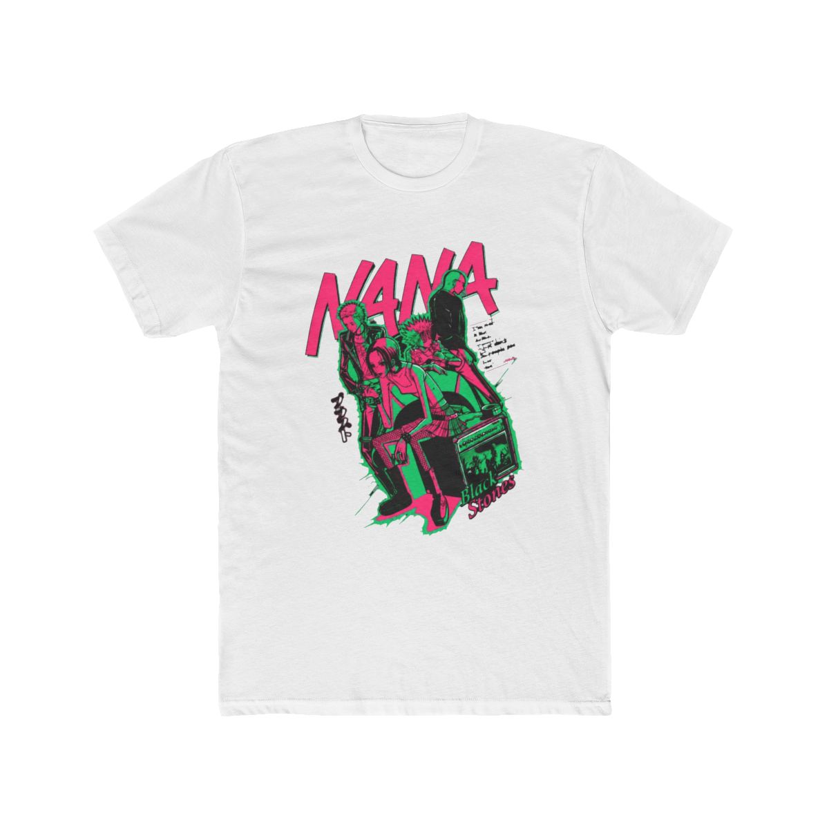 Nana Anime Tee, Nana Osaki Shirt, Manga Tshirt, Anime Merchandise, Cotton - Official T-Shirts merchandise
