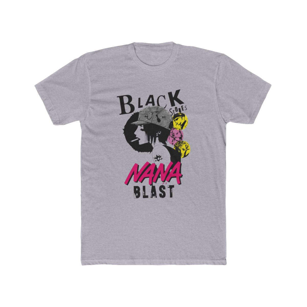 Anime Merch Black Stones Maglietta Nana Anime T Shirt THE BLACK STONE NANA Manga Cult Anime Blast #chooseurcolor