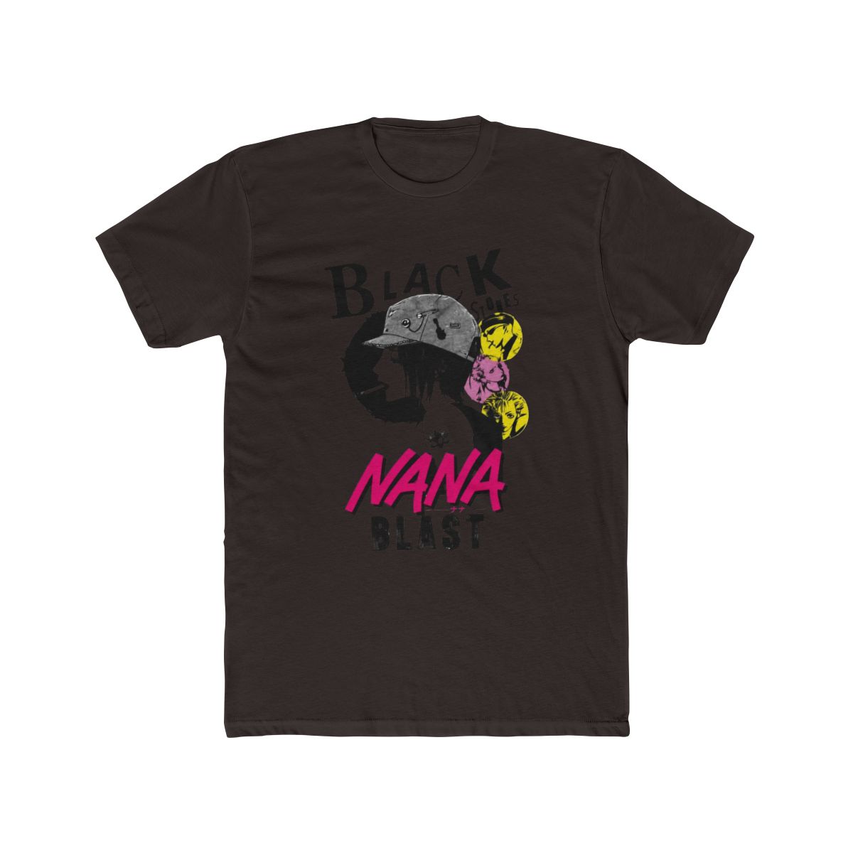 Anime Merch Black Stones Maglietta Nana Anime T Shirt THE BLACK STONE NANA Manga Cult Anime Blast #chooseurcolor - alternate angle 2, merchandise