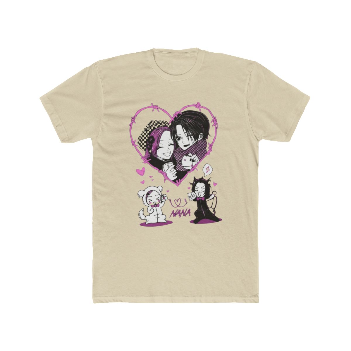 Nana Anime Merch Nana Osaki Manga Ai Yazawa Shojo T Shirt up to 5XL - alternate angle 4, merchandise