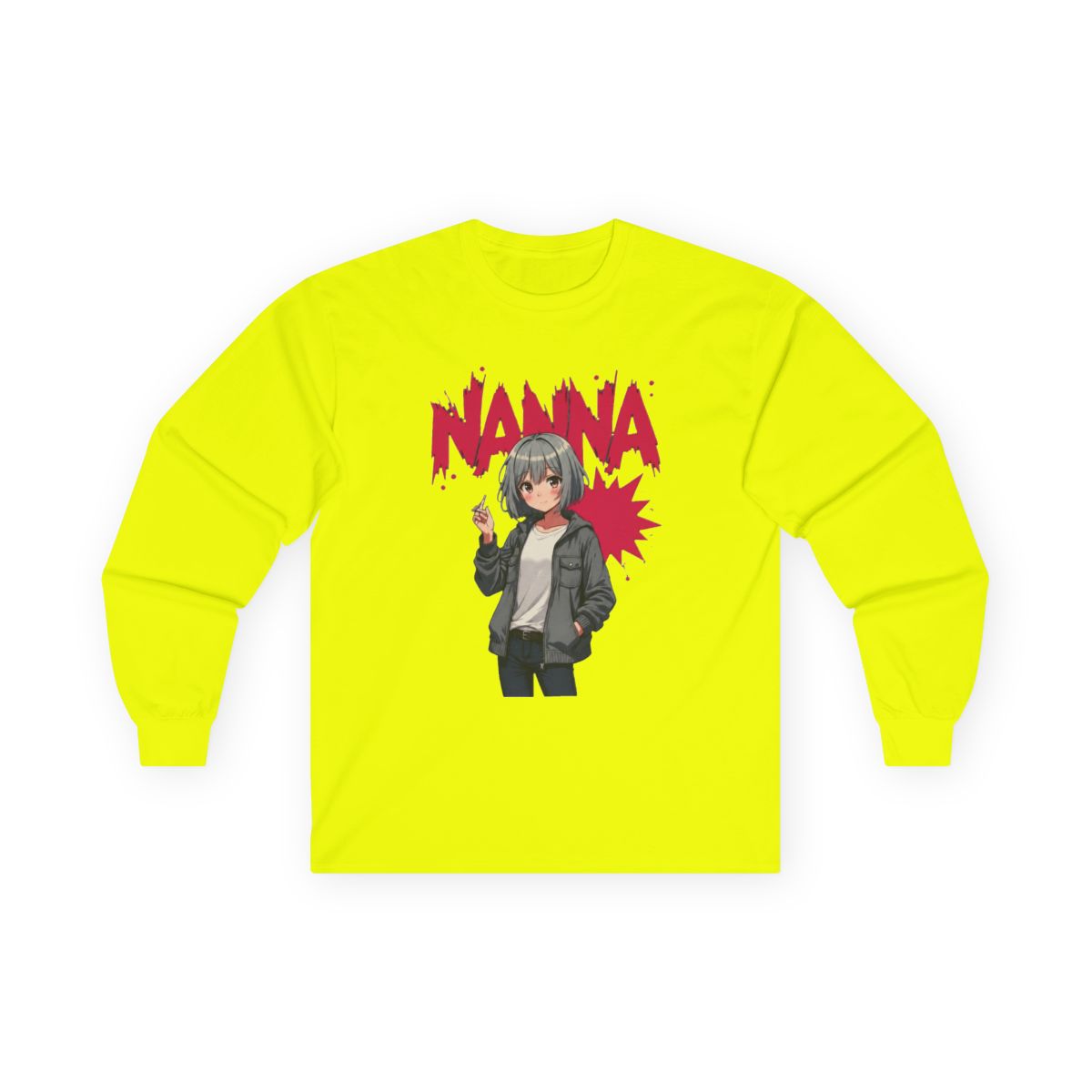 Nana Anime Merch Nana Anime Long-Sleeve Long Sleeve Nana Osaki Manga - alternate angle 5, merchandise