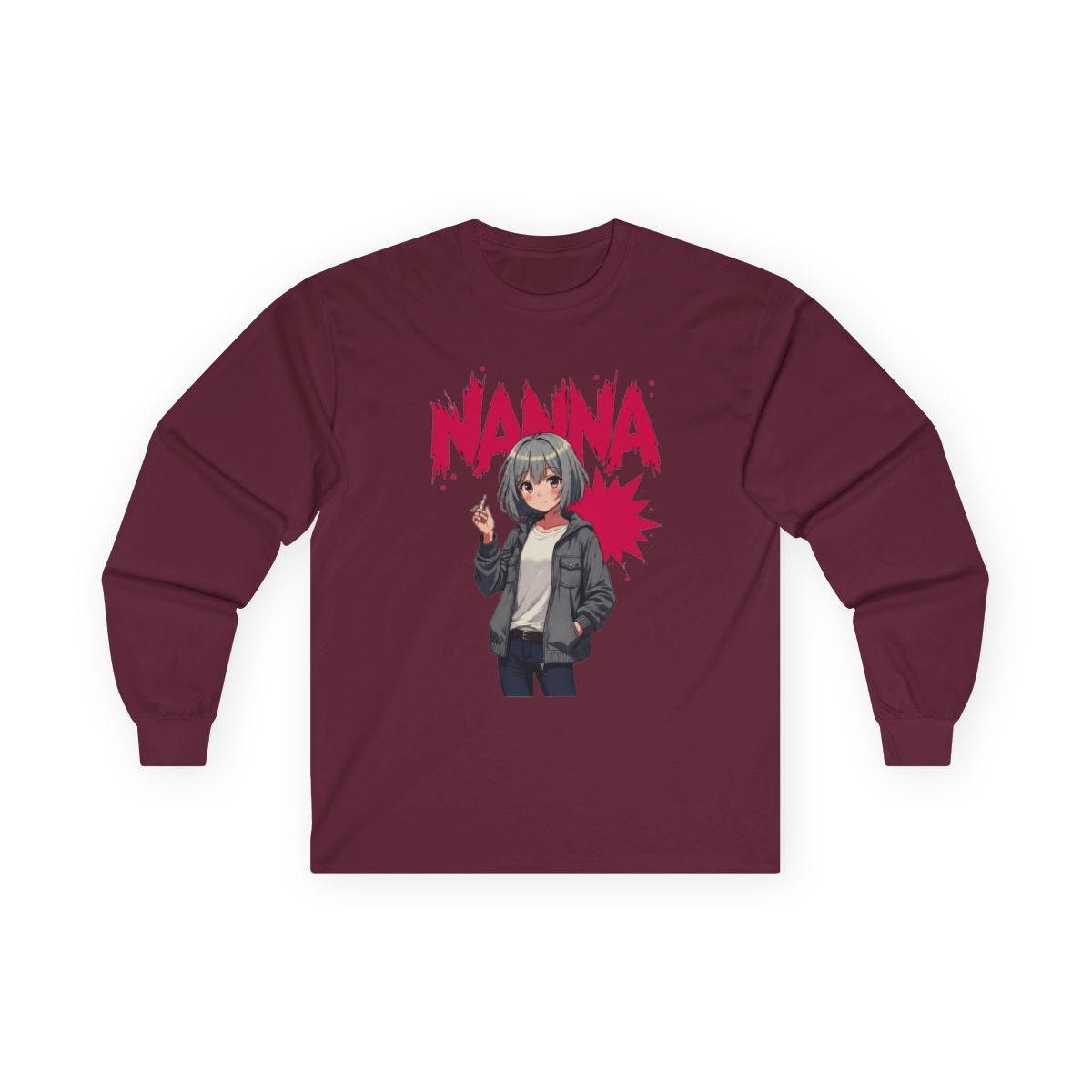 Nana Anime Merch Nana Anime Long-Sleeve Long Sleeve Nana Osaki Manga - alternate angle 3, merchandise