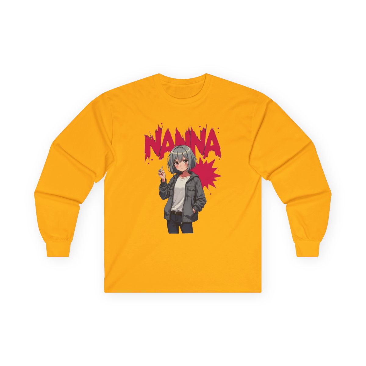 Nana Anime Merch Nana Anime Long-Sleeve Long Sleeve Nana Osaki Manga - alternate angle 2, merchandise
