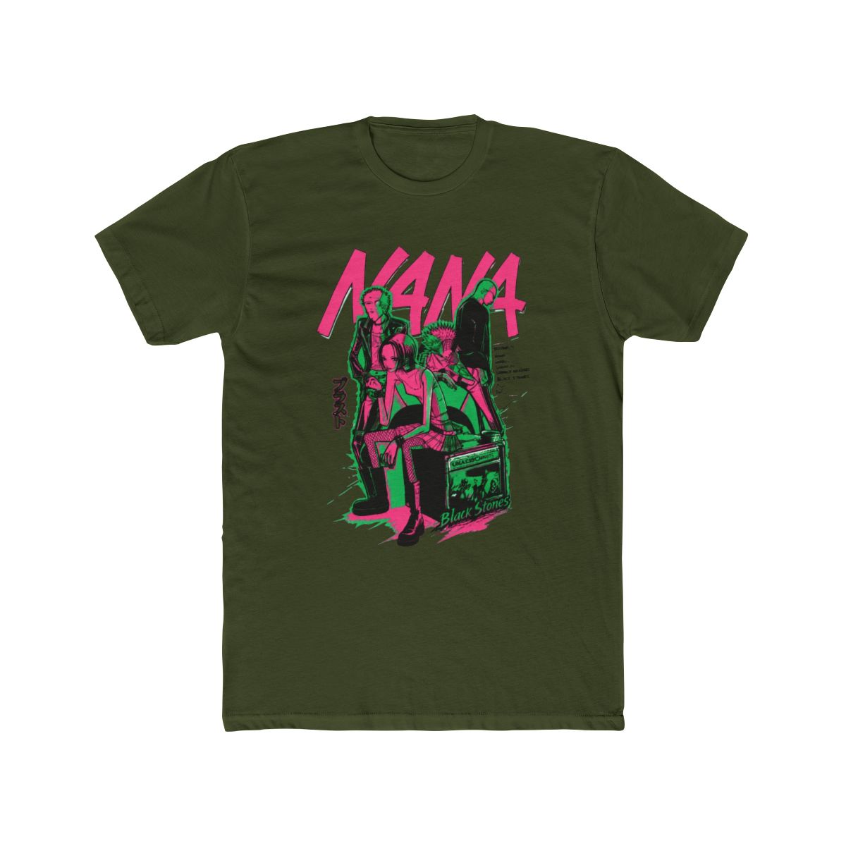 Anime Tshirts Maglietta Nana Anime Nana Anime Tee, Nana Osaki Shirt, Manga Tshirt, Anime Merchandise - alternate angle 4, merchandise